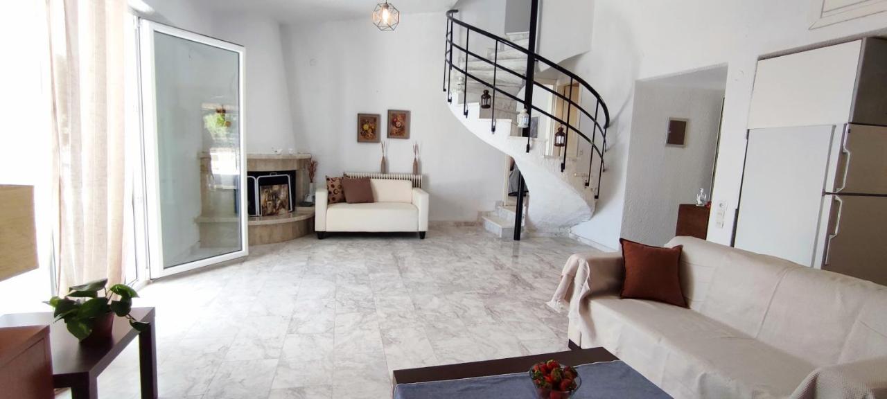 Villa Βianca In Sithonia Yerakini Eksteriør billede