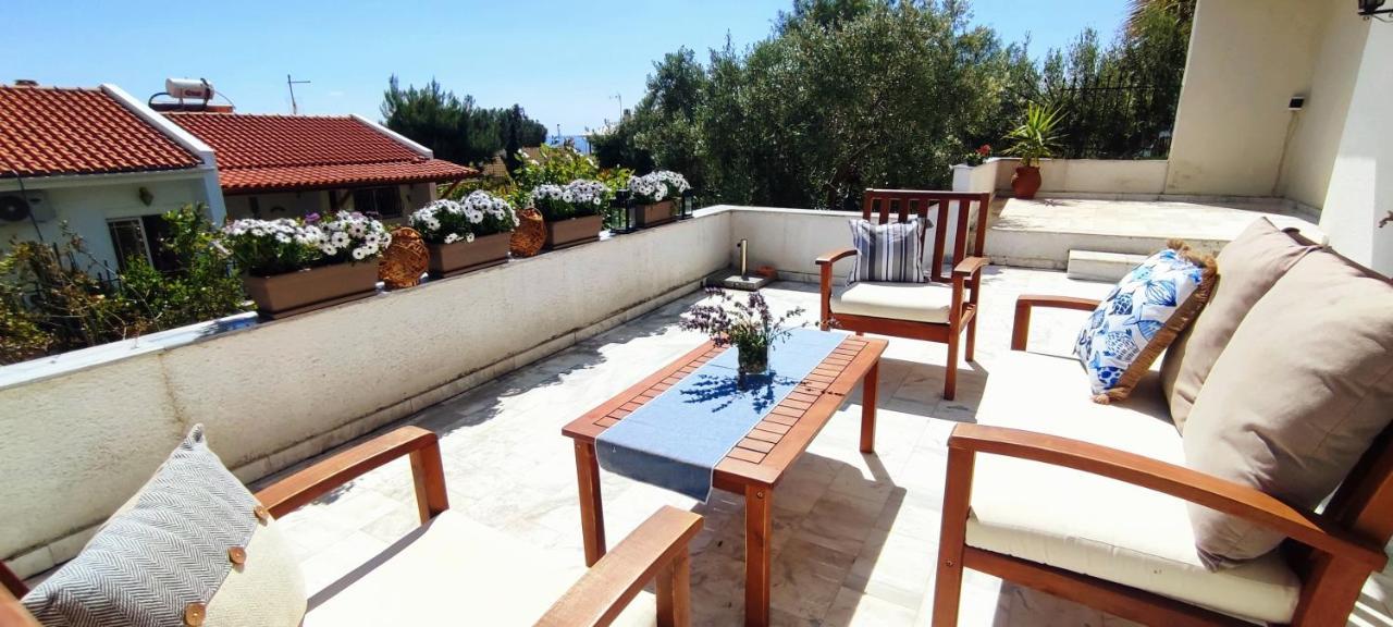 Villa Βianca In Sithonia Yerakini Eksteriør billede