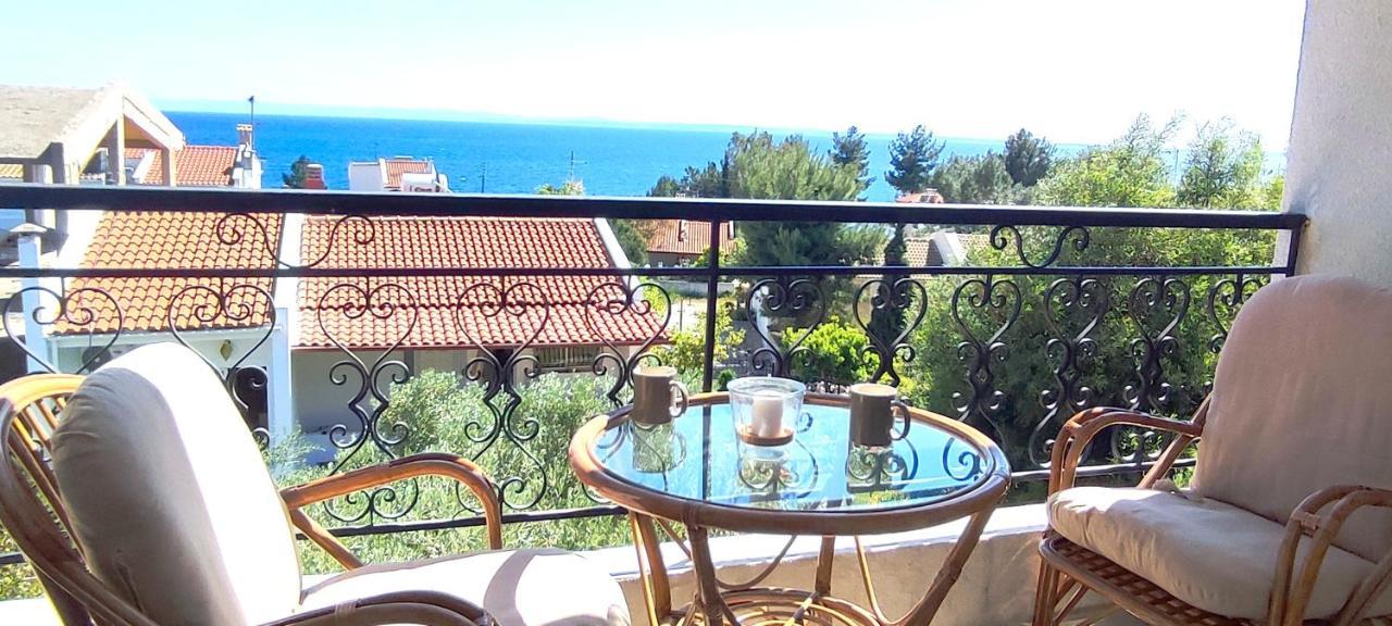 Villa Βianca In Sithonia Yerakini Eksteriør billede