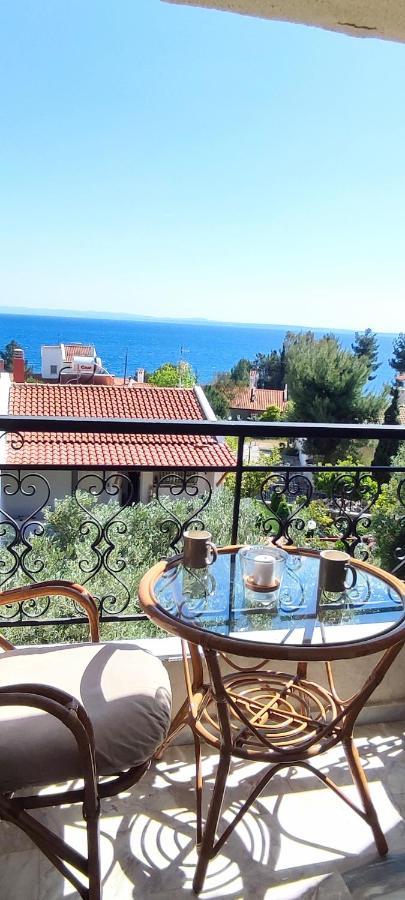 Villa Βianca In Sithonia Yerakini Eksteriør billede